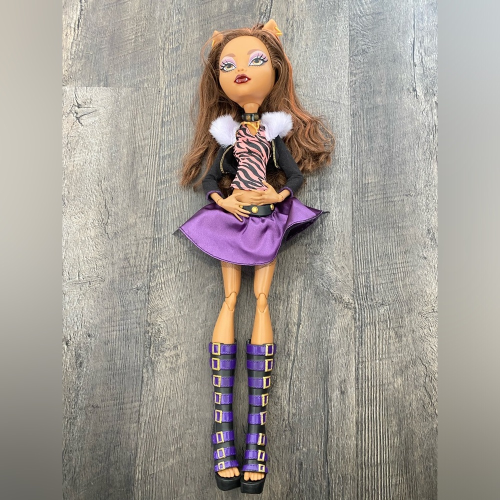 MONSTER HIGH Clawdeen Wolf First Wave 2008 Doll